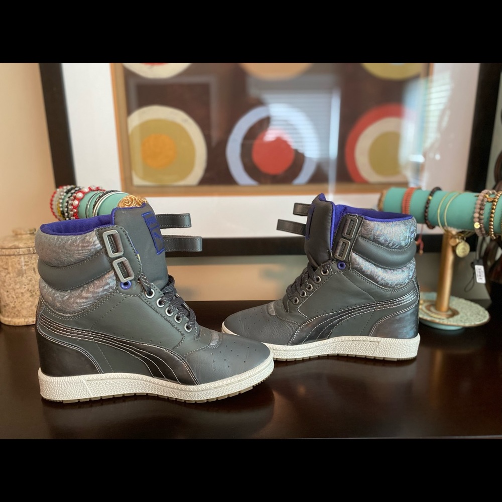Puma sky wedge sneakers